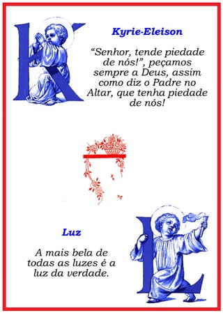 Alfabeto do Menino Jesus