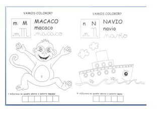 Alfabeto para colorir