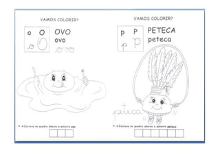 Alfabeto para colorir