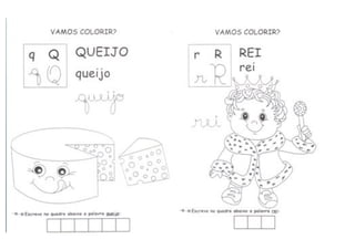 Alfabeto para colorir