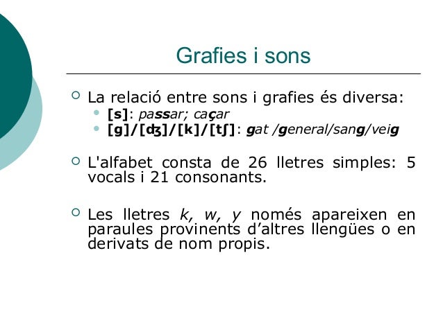 Resultado de imagen de sons i grafies