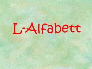 L-Alfabett
 