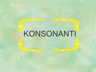 KONSONANTI 