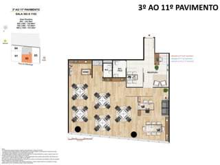 3º AO 11º PAVIMENTO
 