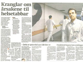 Viktige utfordringer fremoverSamhandlingsreformen