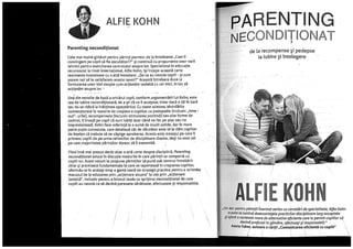 Alfie kohn -_parenting_neconditionat