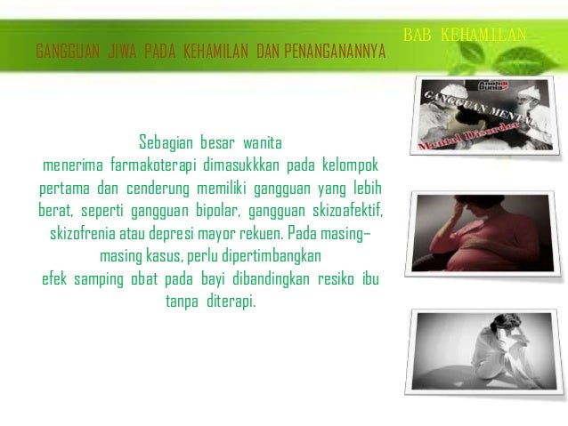 Gangguan Kejiwaan Pada Ibu Hamil By Alfi Susiana