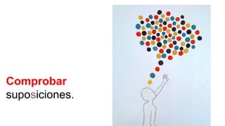 Comprobar
suposiciones.
 