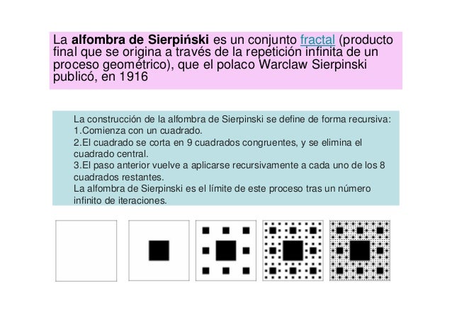 alfombra de sierpinski alfombra de sierpinski alfombra de sierpinski alfombra de sierpinski