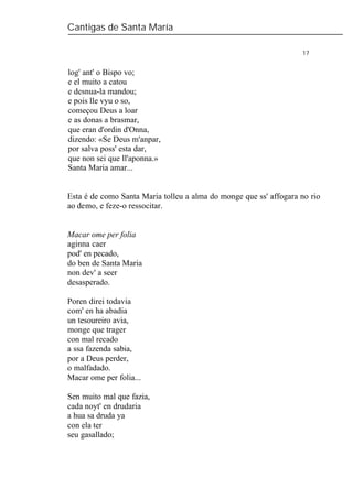 Alfonso X   Cantigas De Santa Maria