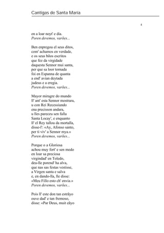 Alfonso X   Cantigas De Santa Maria