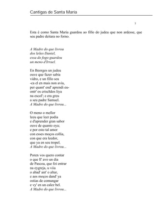 Alfonso X   Cantigas De Santa Maria