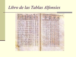 Libro de las Tablas Alfonsíes

 