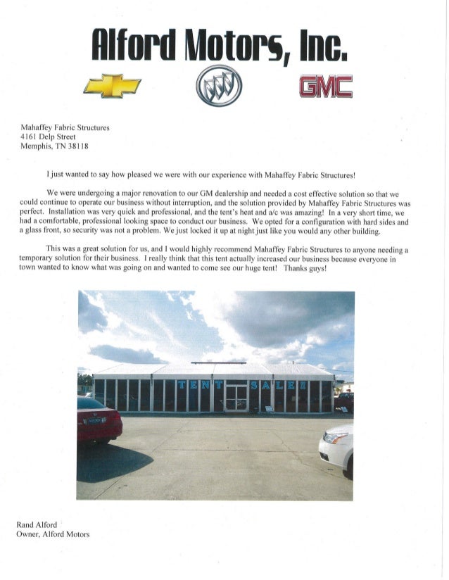 Alford motors, inc. [testimonial]