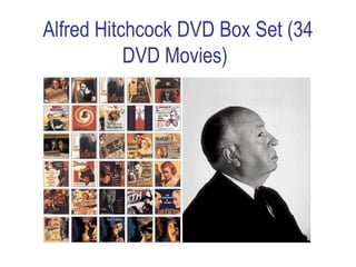 Alfred Hitchcock DVD Box Set (34 DVD Movies)   