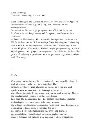 Alfreda DudleyTowson University, USAJames BramanTo | PDF