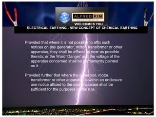 Alfredkim electrical earthing Slide 42