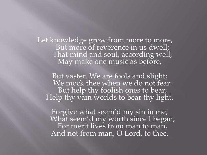 Alfred Lord Tennyson