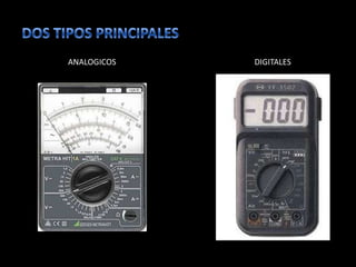 ANALOGICOS   DIGITALES
 