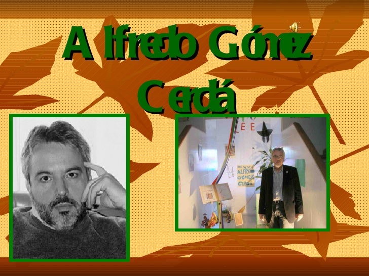 Alfredo Gómez Cerdá