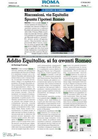 Lettori: n.d.                                  17-MAR-2013

Diffusione: n.d.   Dir. Resp.: Antonio Sasso   da pag. 2




                         ROMEO                             4
 