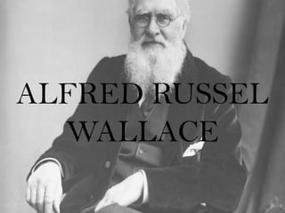 ALFRED RUSSEL
WALLACE

 
