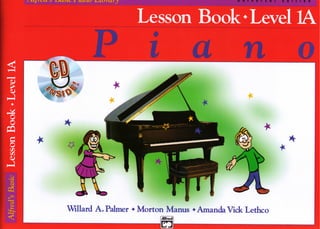Alfred's   basic piano library - leeson book - level 1 a
