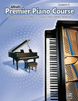 Alfred's   premier piano course - lesson book 3