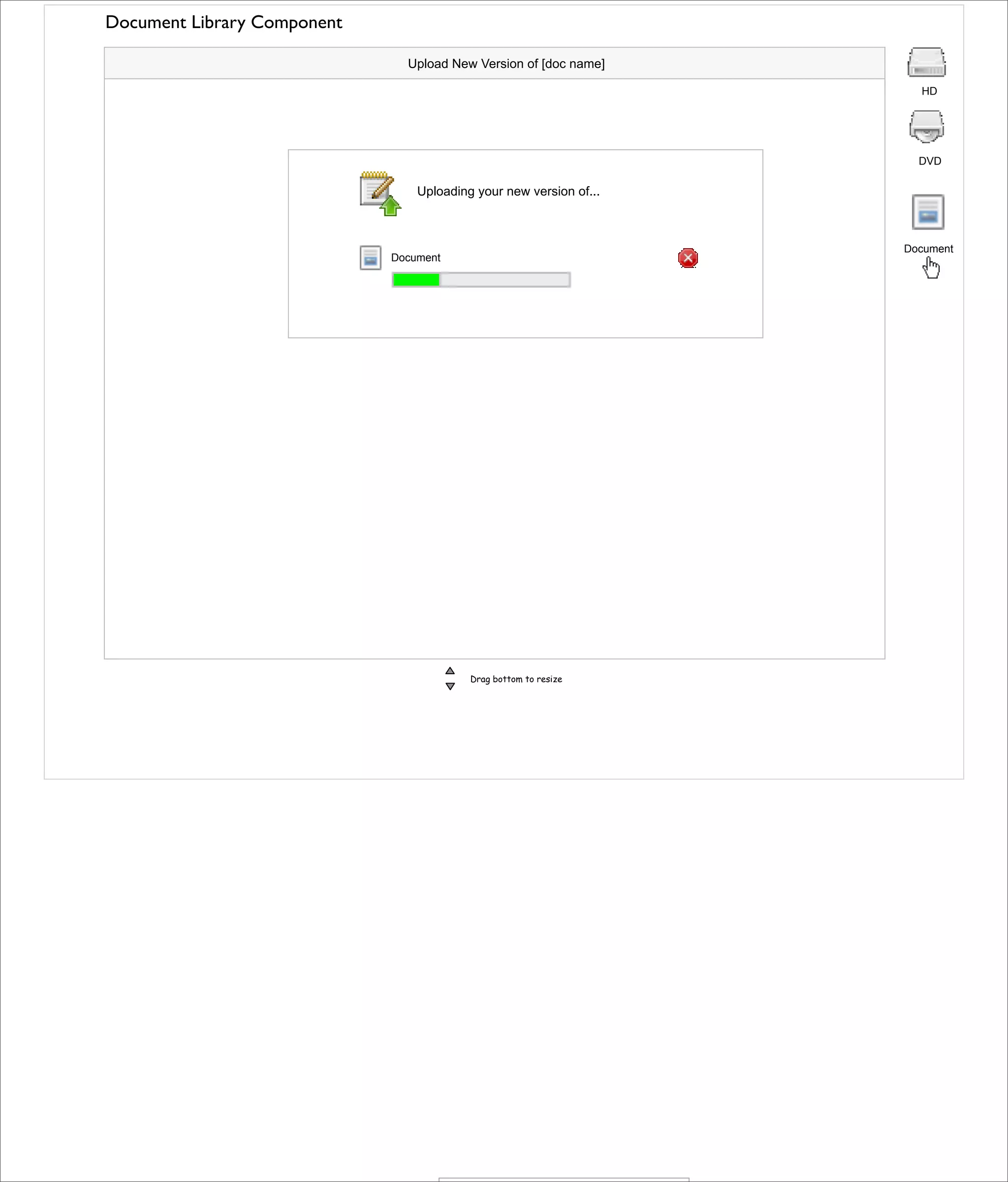 Alfresco 3.0 Doc Lib Component (HTML version)