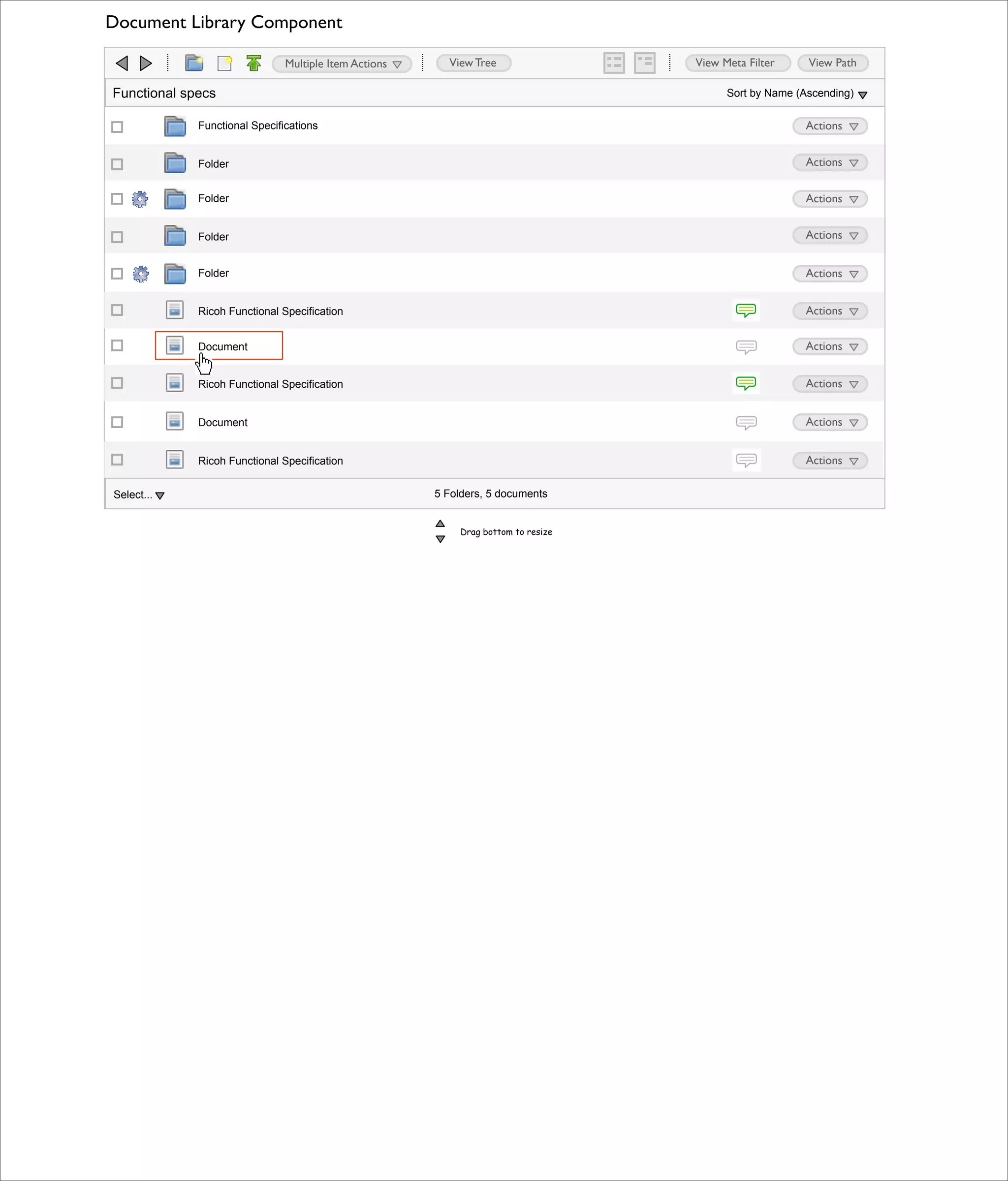 Alfresco 3.0 Doc Lib Component (HTML version)