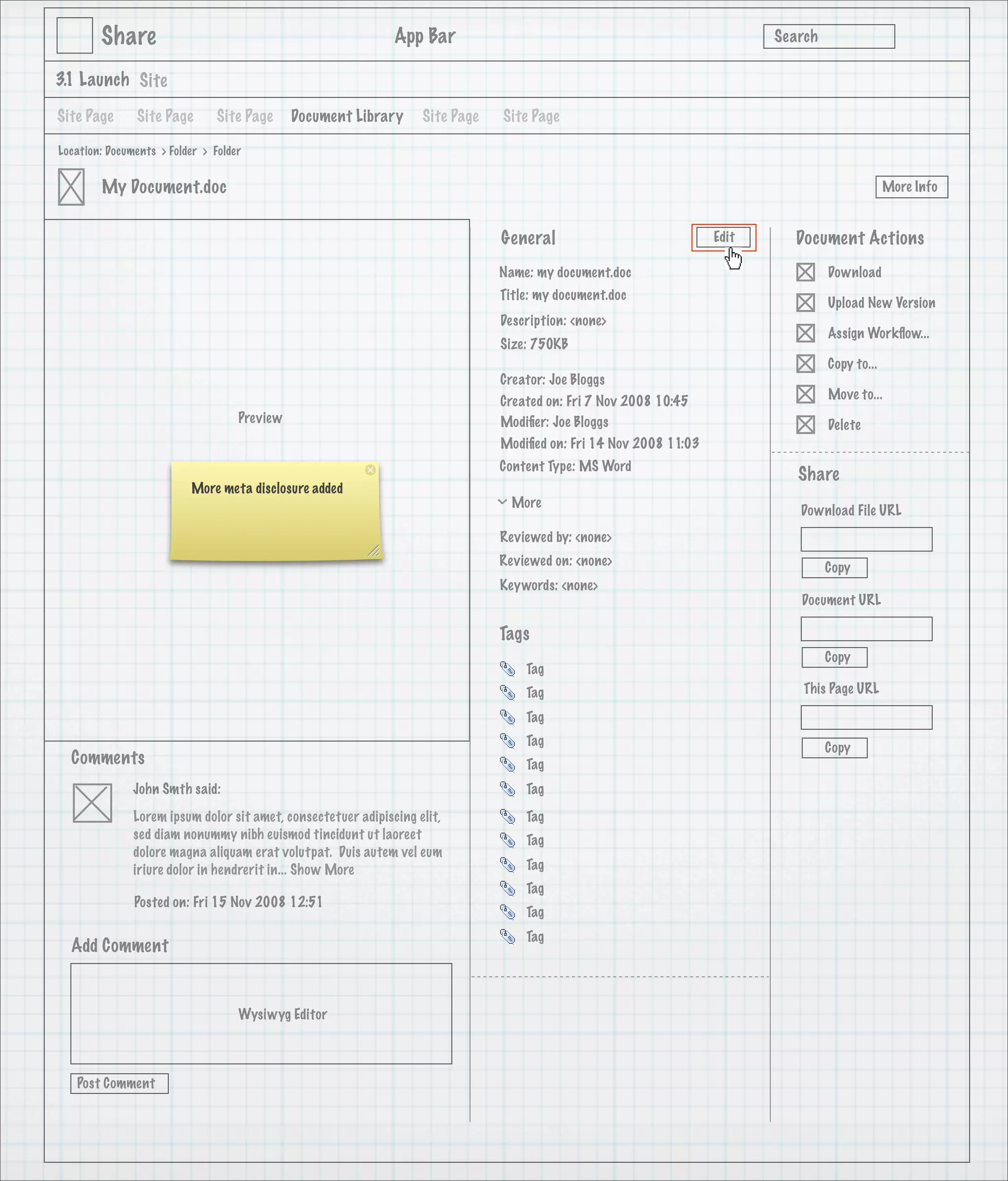 Alfresco Share - Custom Metadata (Forms)