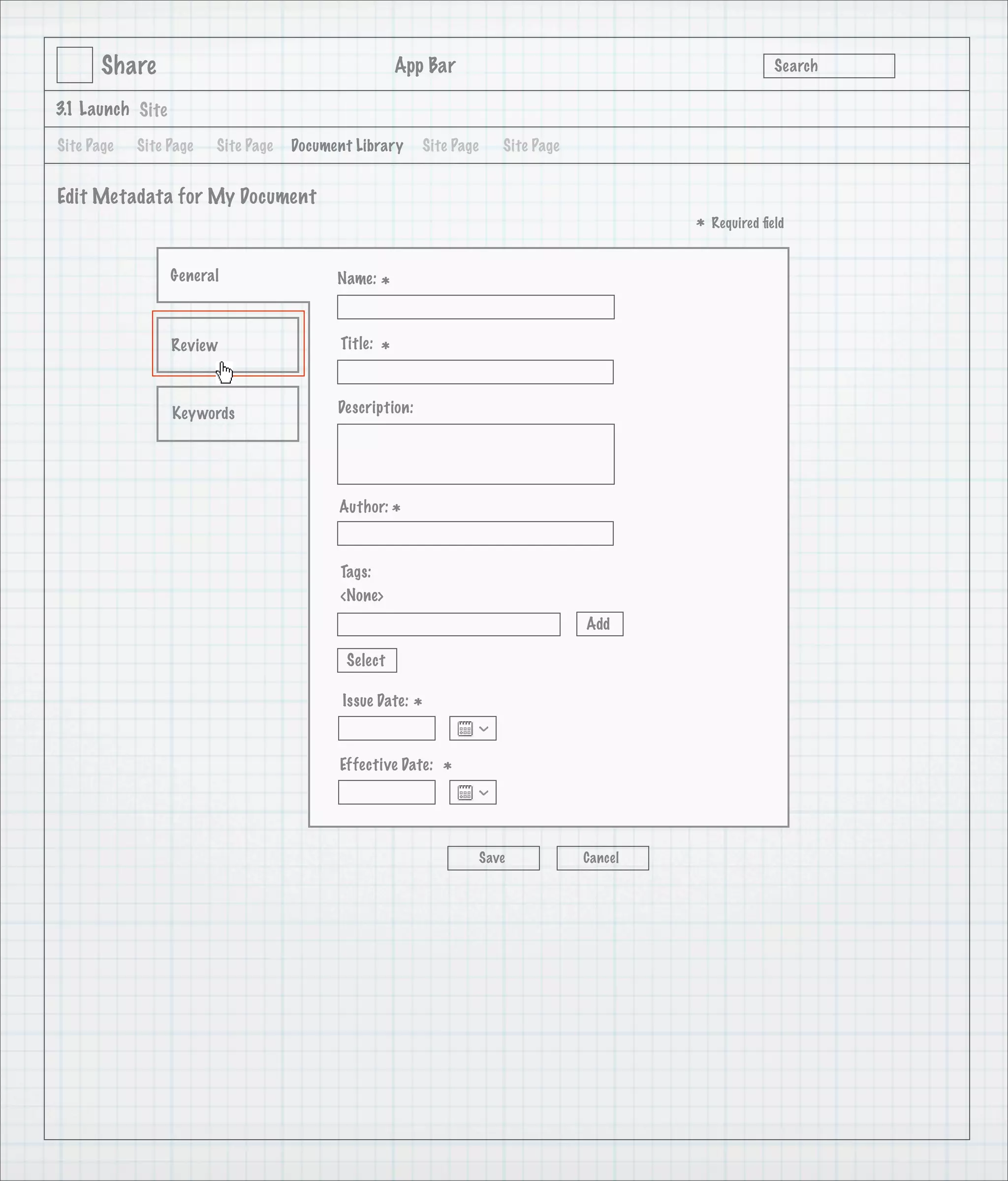 Alfresco Share - Custom Metadata (Forms)
