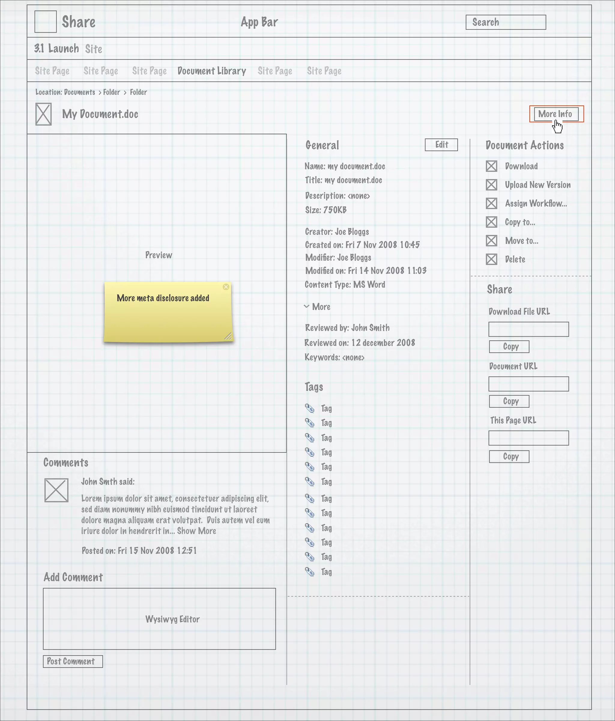 Alfresco Share - Custom Metadata (Forms)