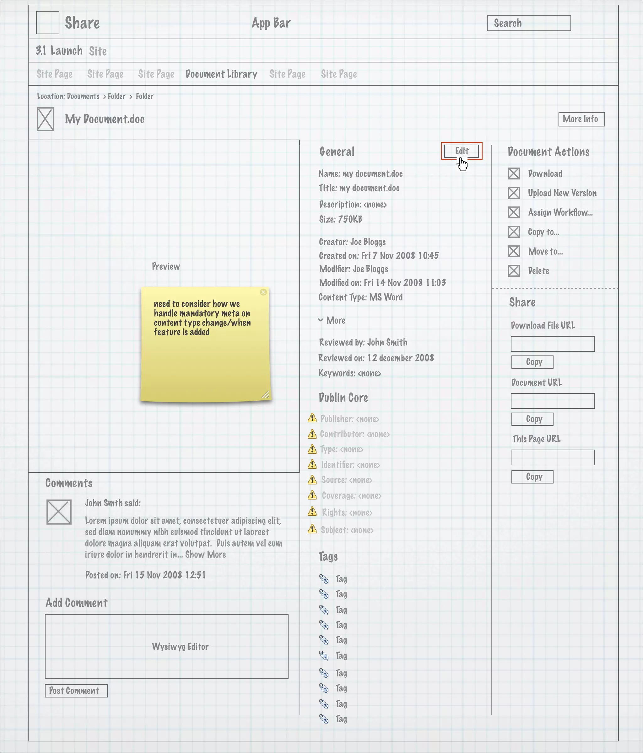 Alfresco Share - Custom Metadata (Forms)