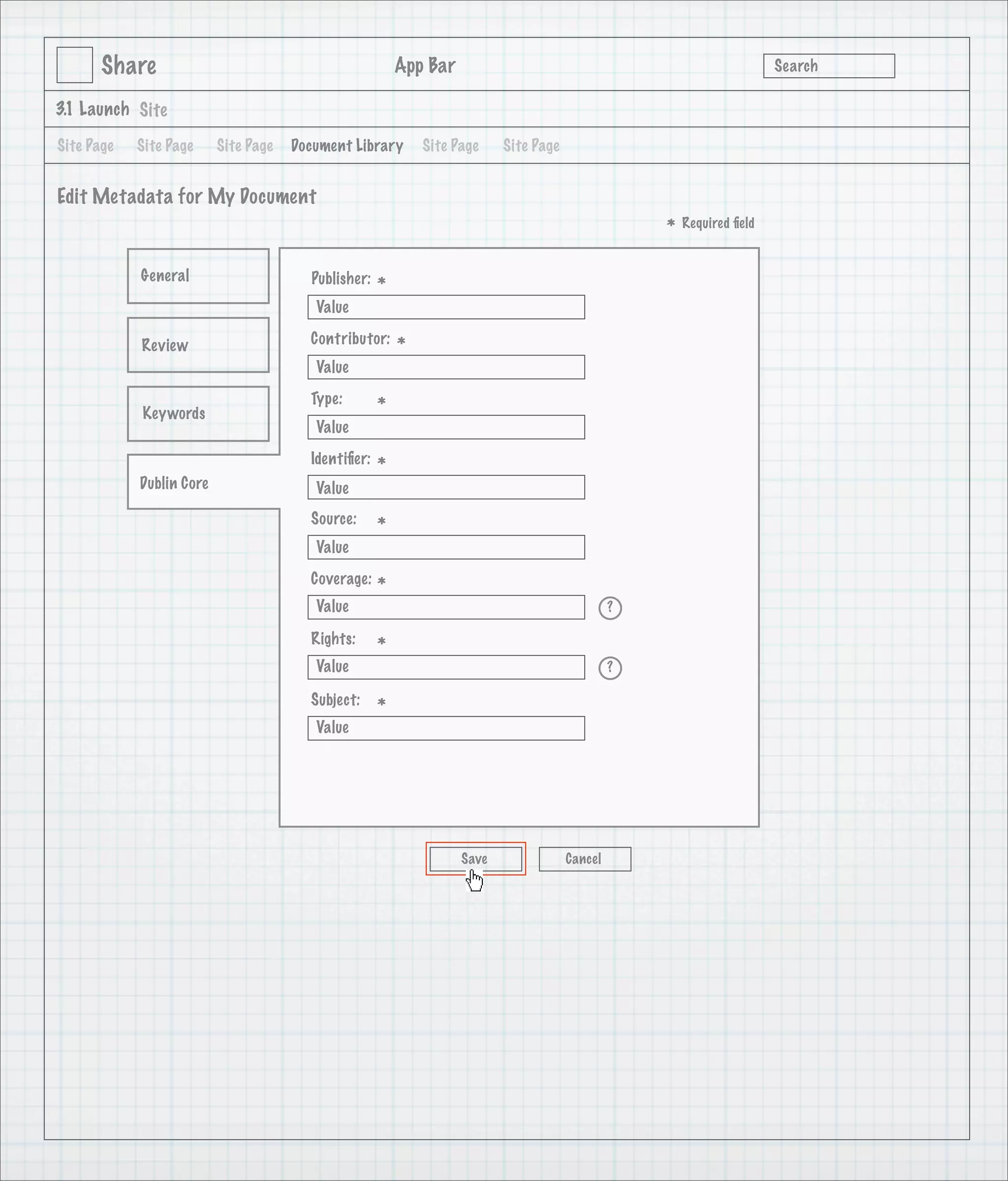 Alfresco Share - Custom Metadata (Forms)