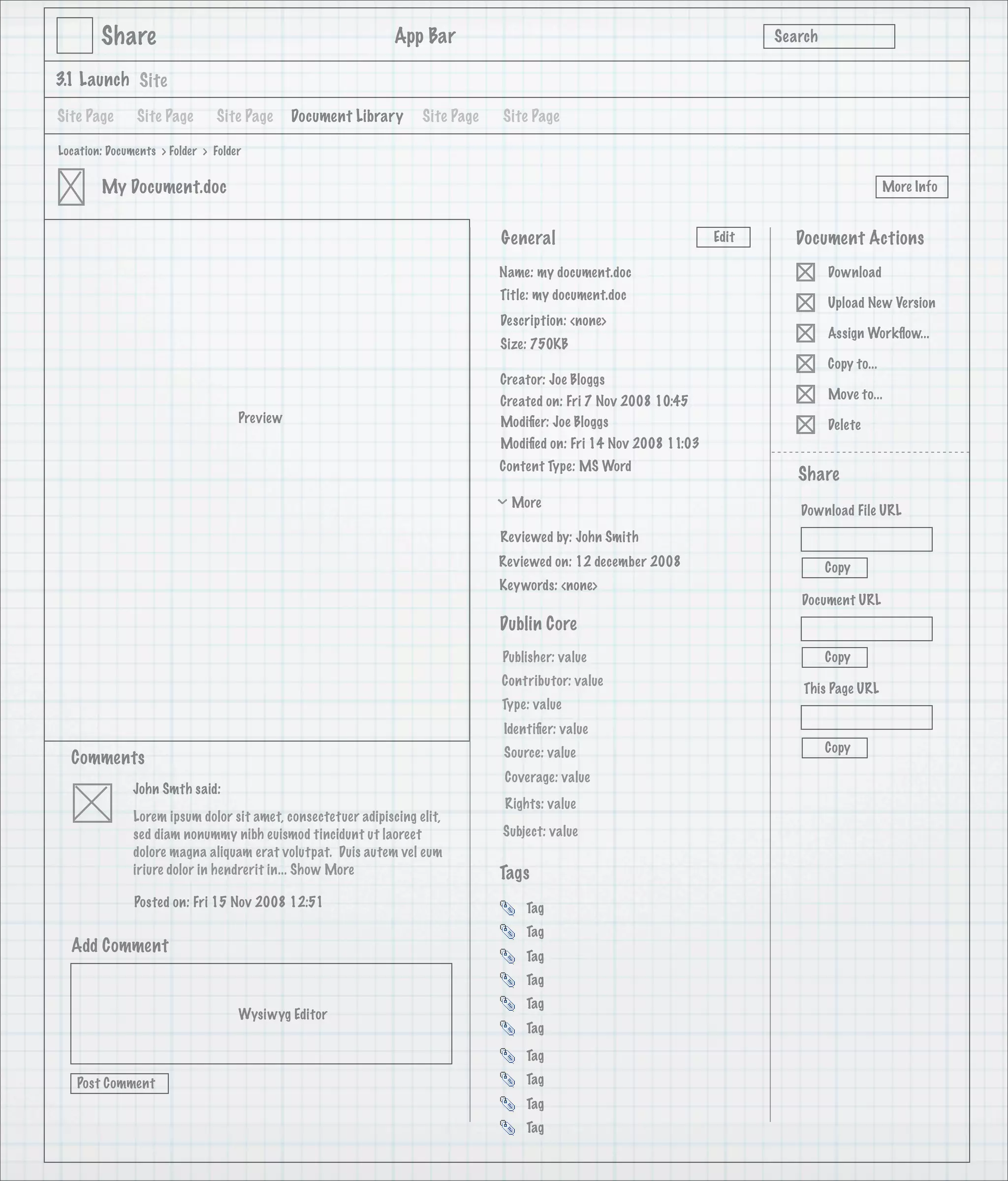Alfresco Share - Custom Metadata (Forms)