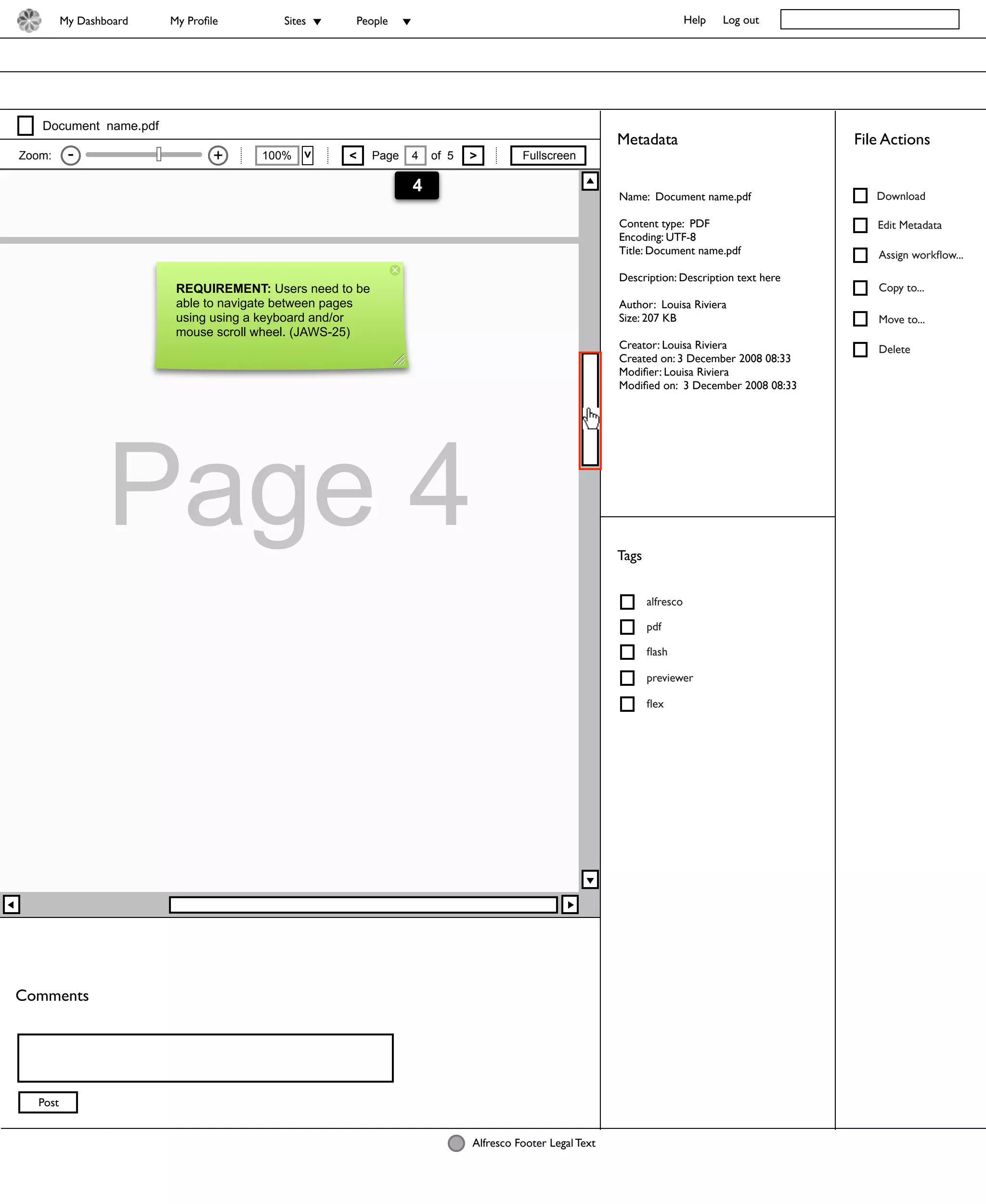 Alfresco Share - Flash Previewer