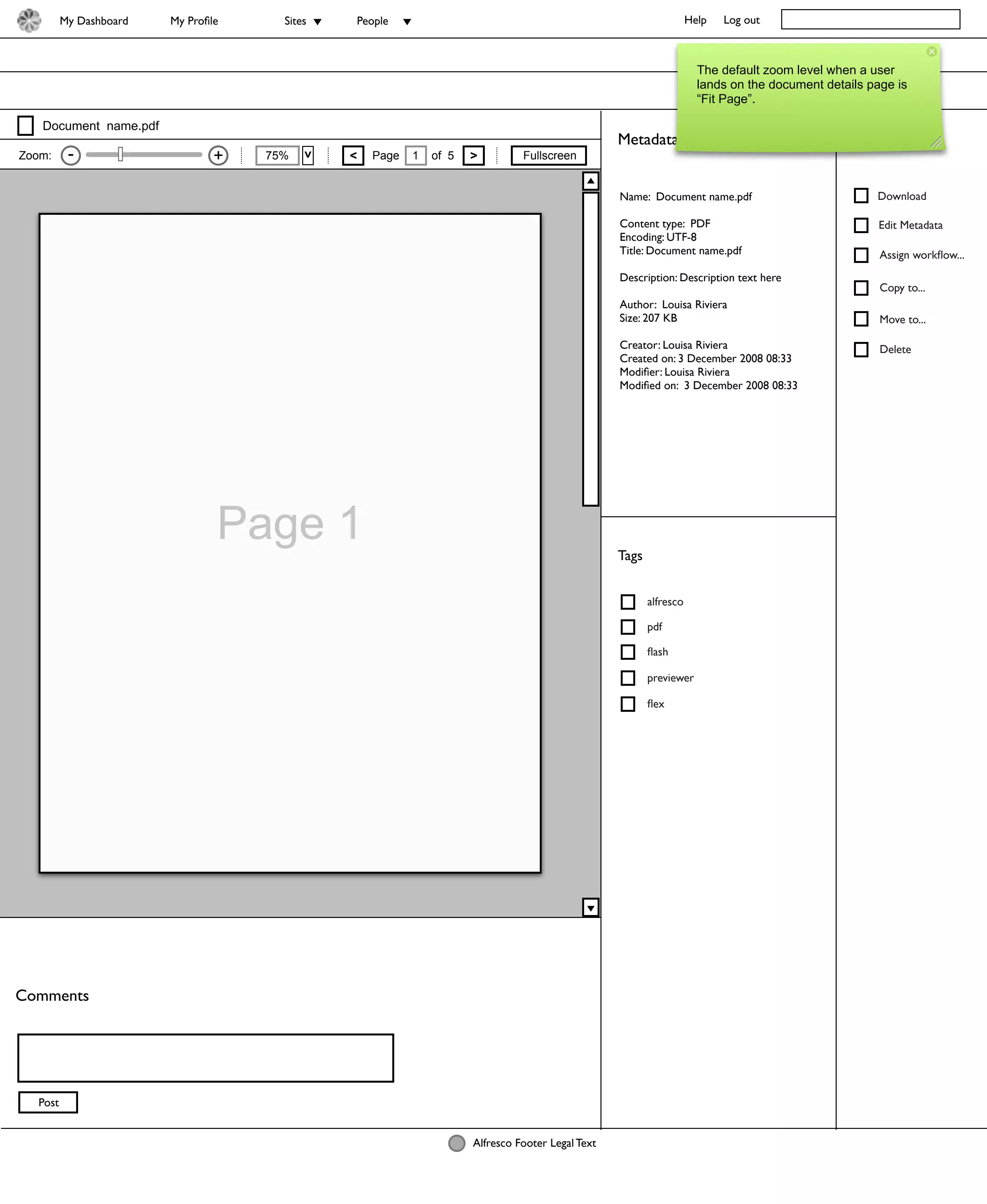 Alfresco Share - Flash Previewer