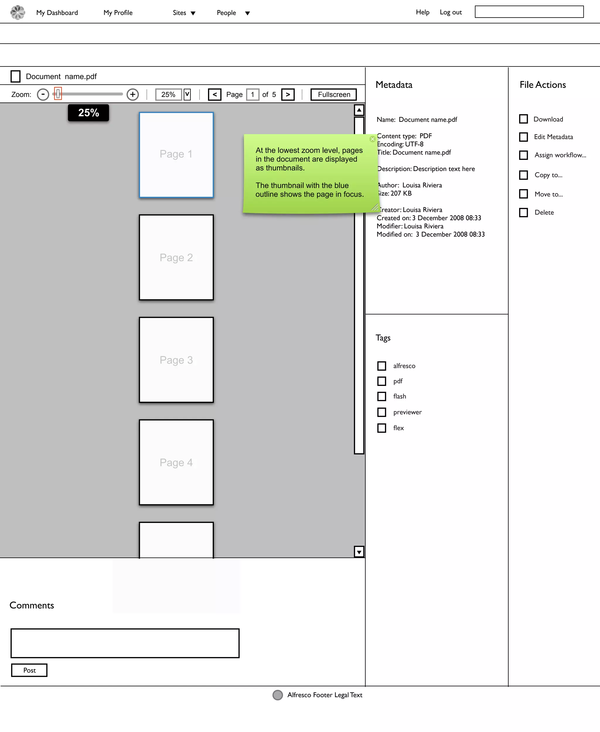 Alfresco Share - Flash Previewer