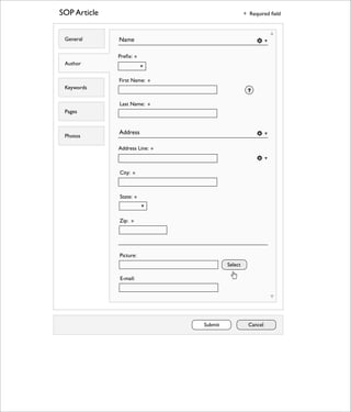 Alfresco Share - Forms