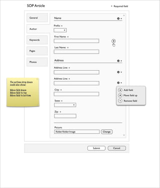 Alfresco Share - Forms