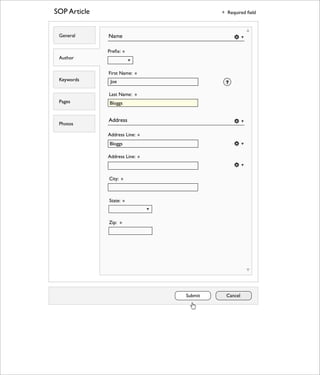 Alfresco Share - Forms