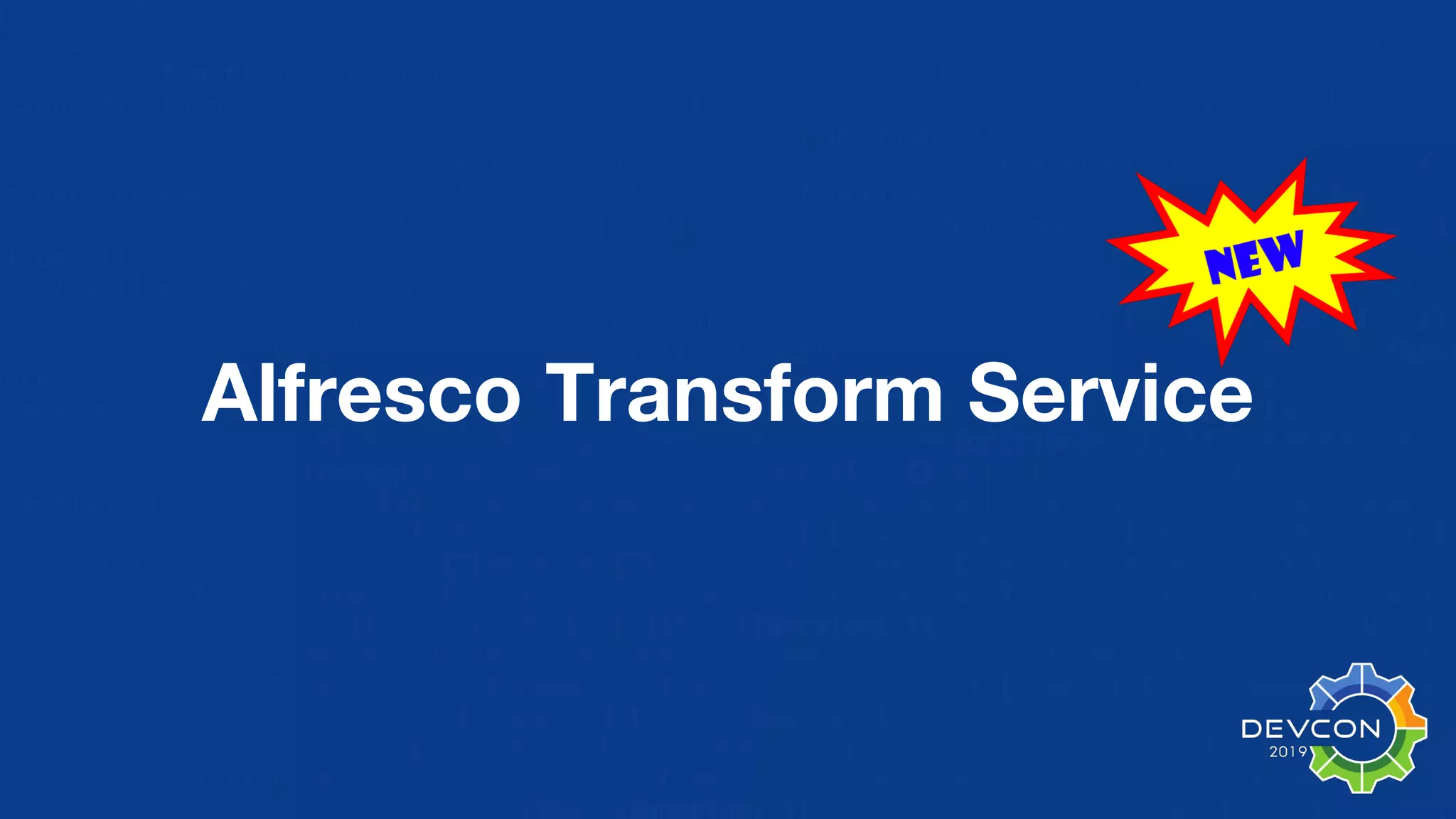Alfresco Transform Service 