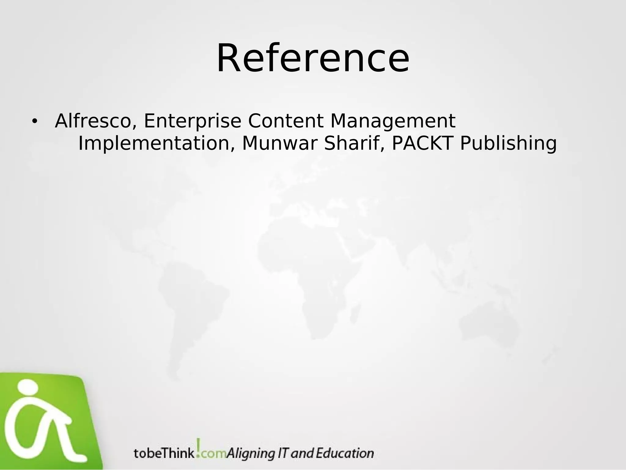 Alfresco : Customizing the User Interface
