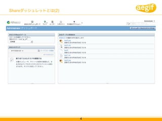Shareダッシュレットとは(2)




                    4
 