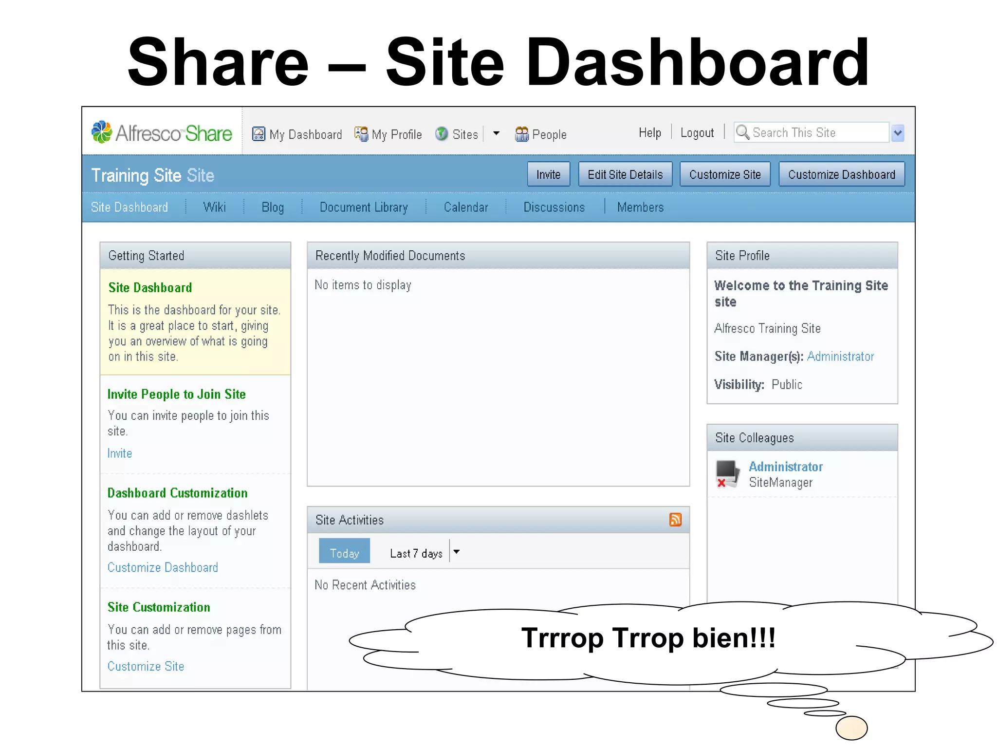 Alfresco - Présentation Alfresco 3 Enterprise