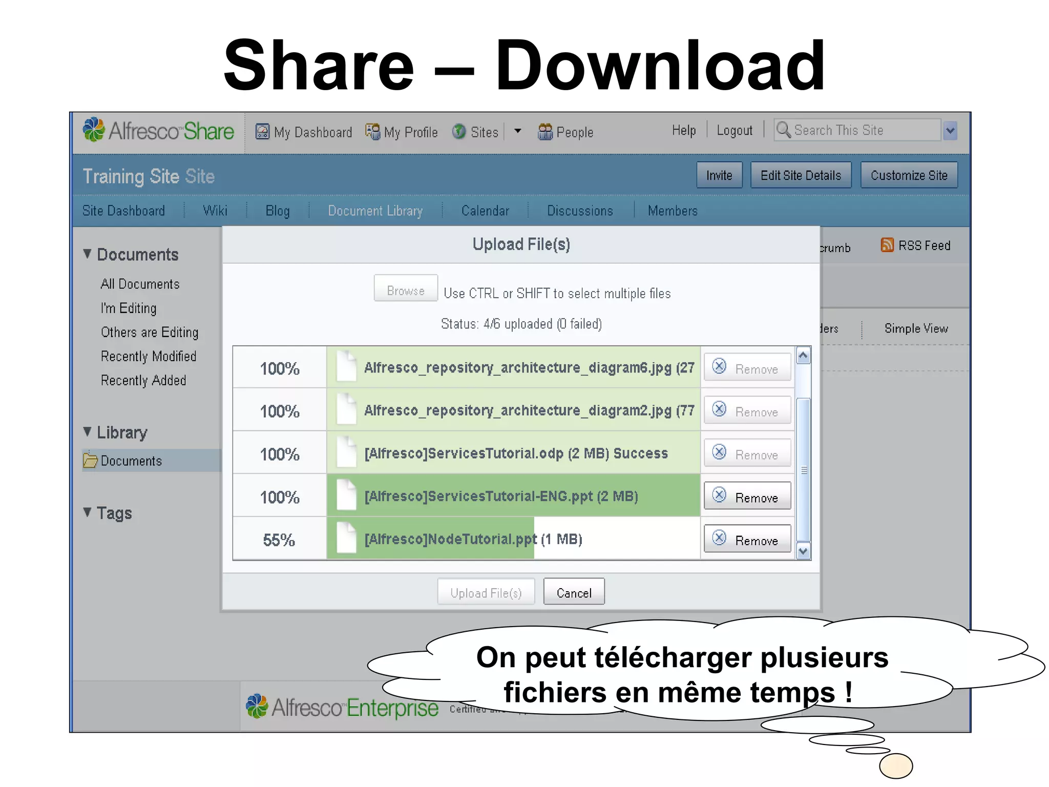Alfresco - Présentation Alfresco 3 Enterprise