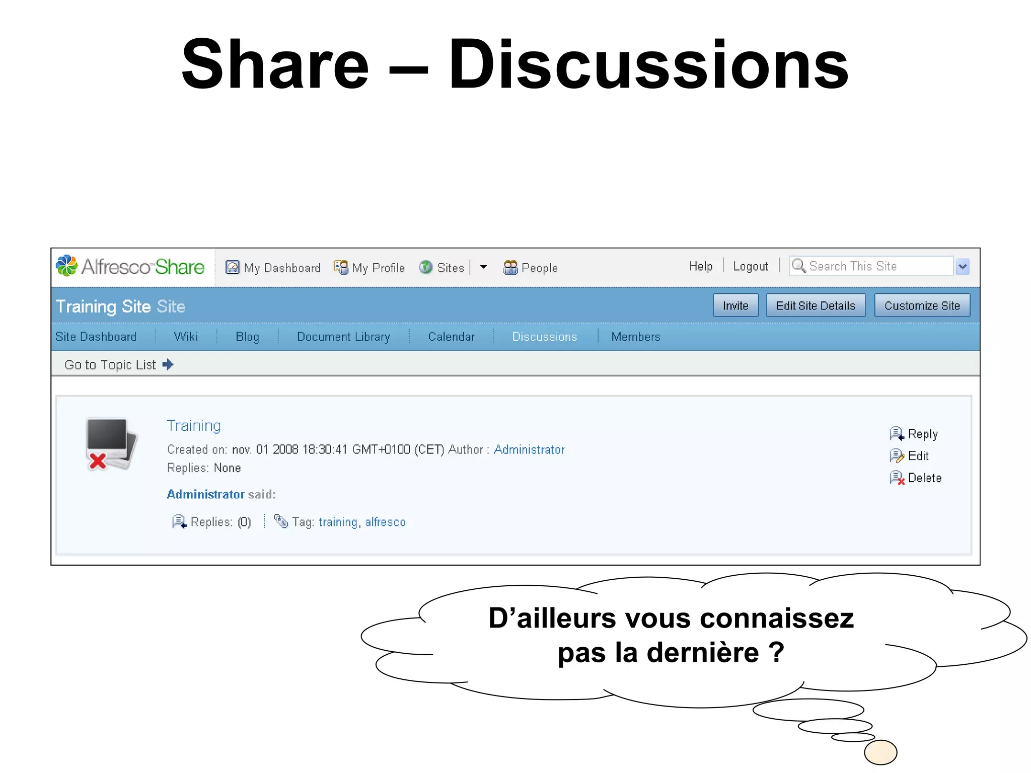 Alfresco - Présentation Alfresco 3 Enterprise