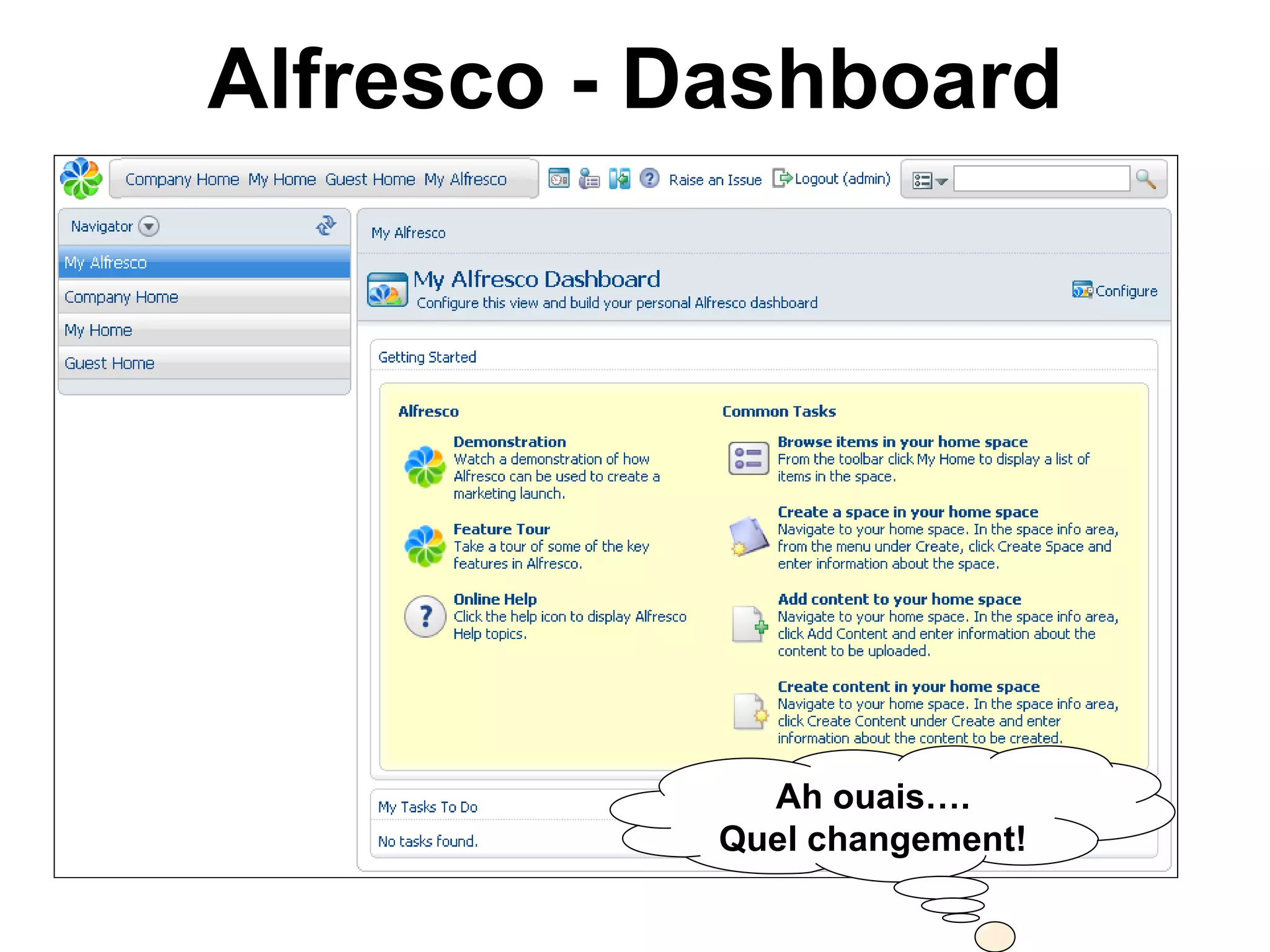 Alfresco - Présentation Alfresco 3 Enterprise