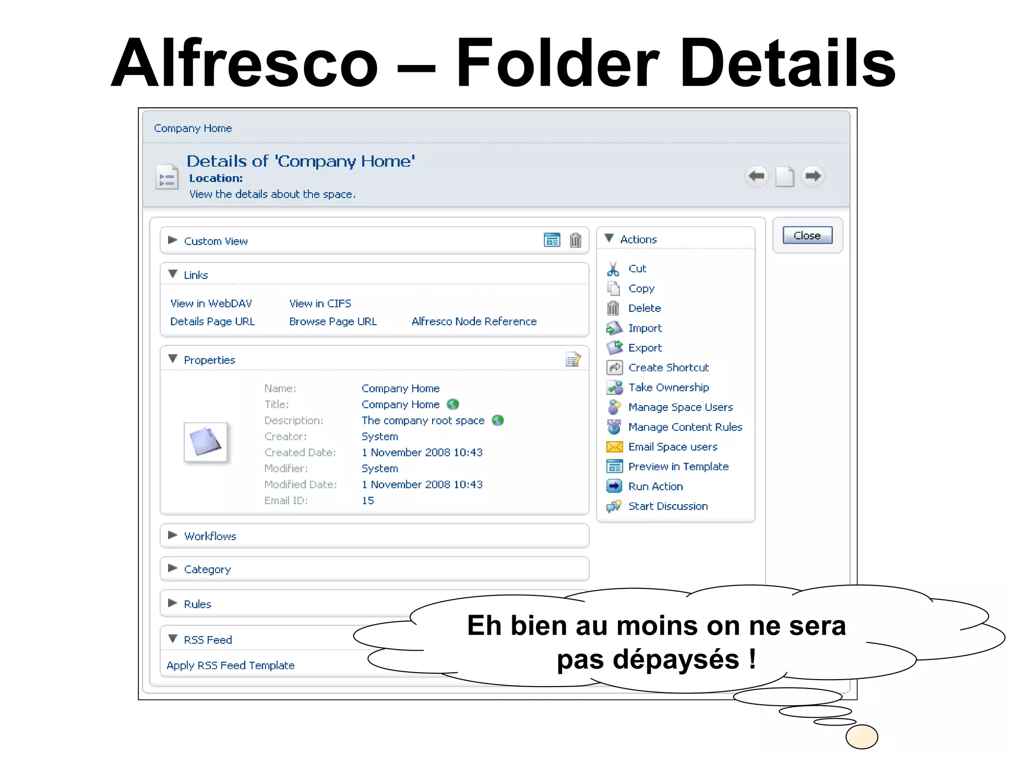 Alfresco - Présentation Alfresco 3 Enterprise